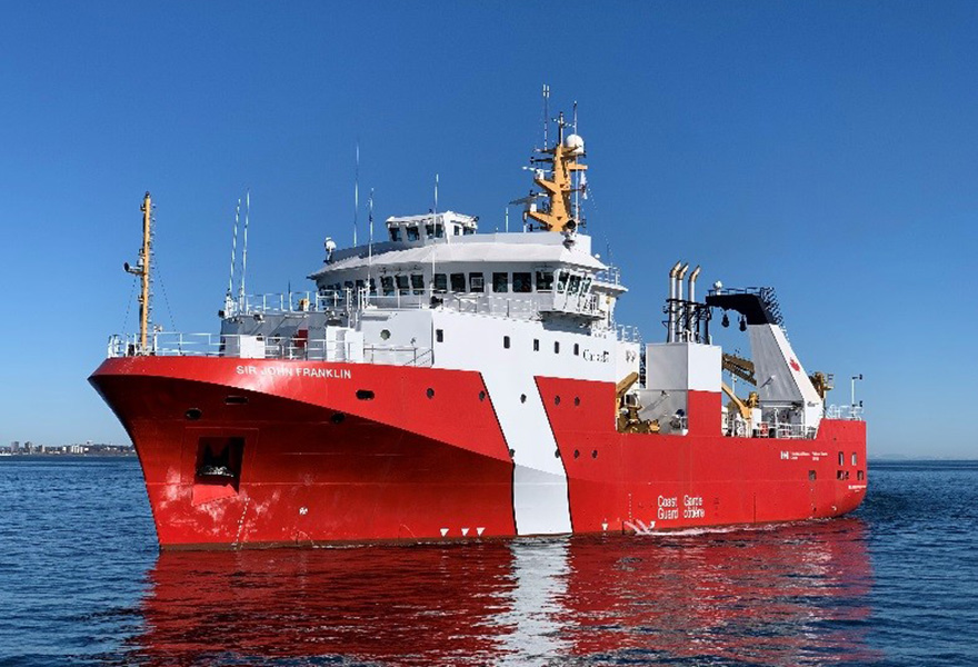 Photo: The CCGS Sir John Franklin