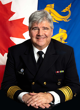 Photo : Mario Pelletier, Commissaire de la Garde côtière canadienne