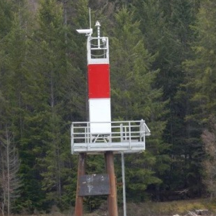 Aide à la navigation, lac Kootenay (Colombie-Britannique)
