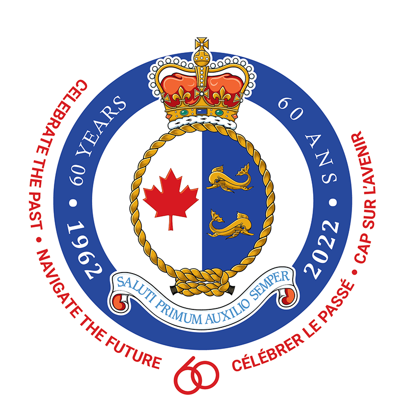 CCG's 60th identifier with slogan, Celebrate the past, navigate the future.