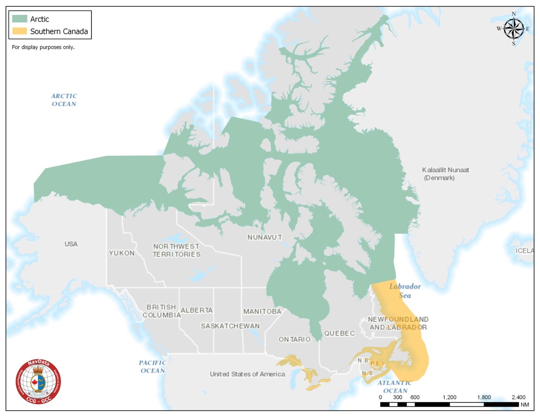 Map of Canada